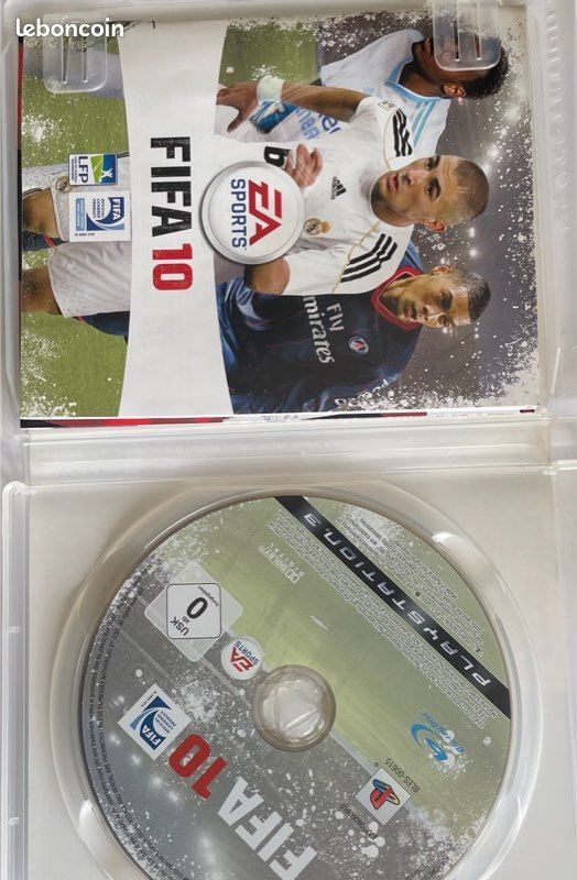 Sony PlayStation 3 - FIFA 10 : Jeu Complet En Bon état, Boîtier Dispo, Disque Impeccable