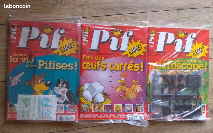 PIF GADGET N°413 . 1977 . CAPITAINE APACHE / SURPLOUF + JOURNAL DES