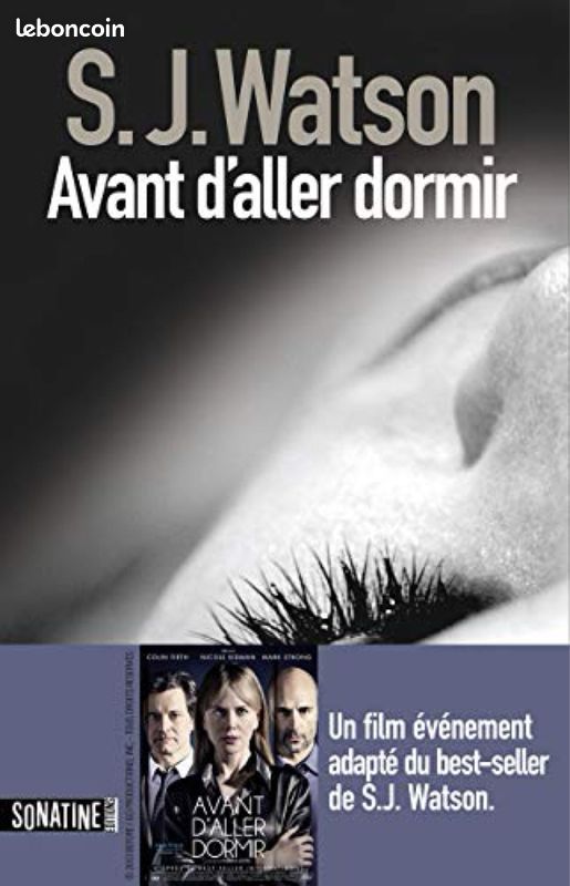 Avant d’aller dormir de SJ Watson (image 1)