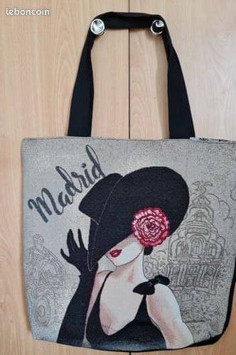 Sac Tote-bag Artisanal La Madrilène - Neuf (image 1)