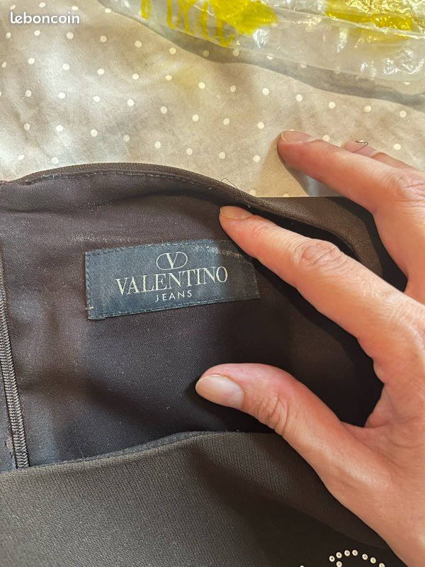 Robe de soirée Valentino , couleur chocolat taille 38 (image 5)