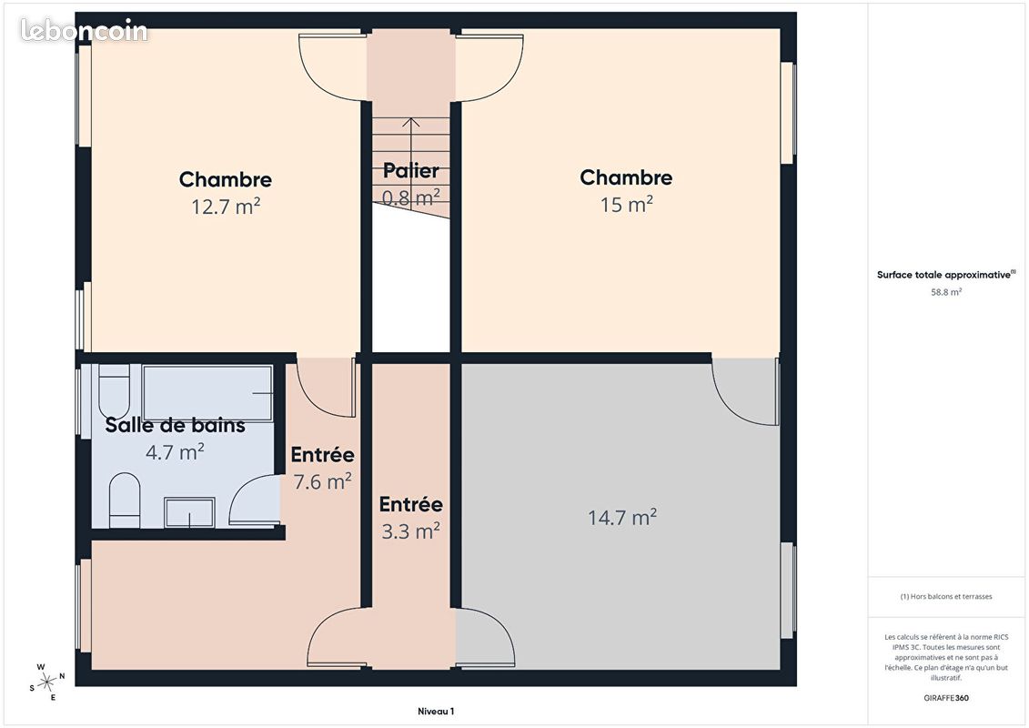 Appartement 5 pièces 115 m² (image 17)