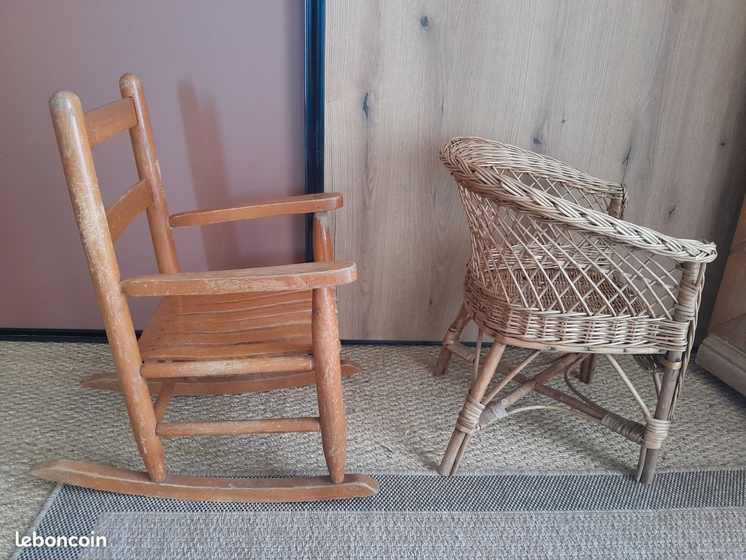 2 petites chaises enfants (image 2)