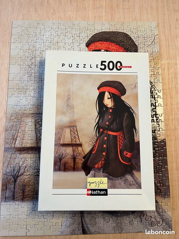 Puzzle 500 pièces Miss Tigri (image 1)
