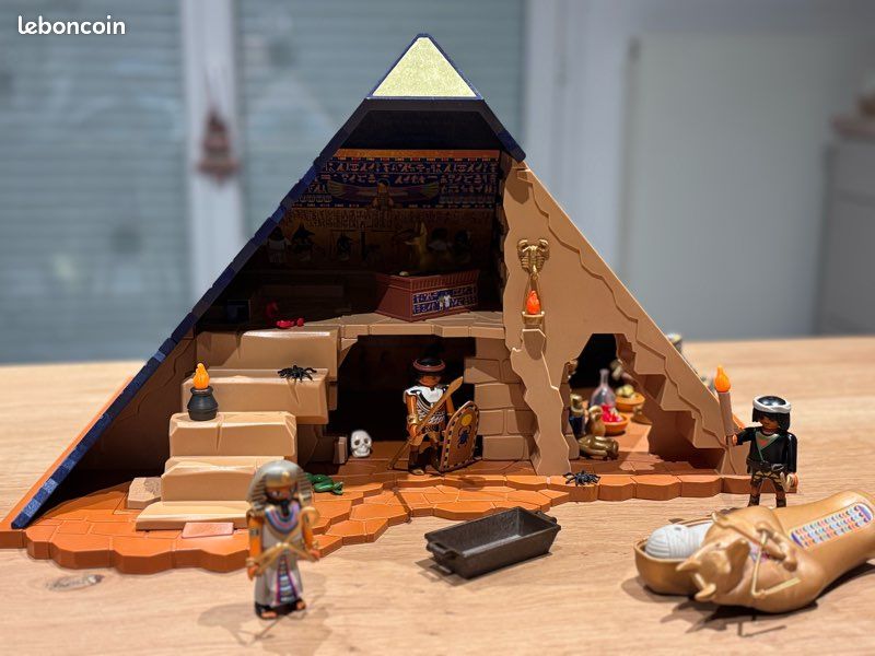 Faraó Playmobil Piramide Playmobil 5386 Pyramide Du Pharaon Jeux