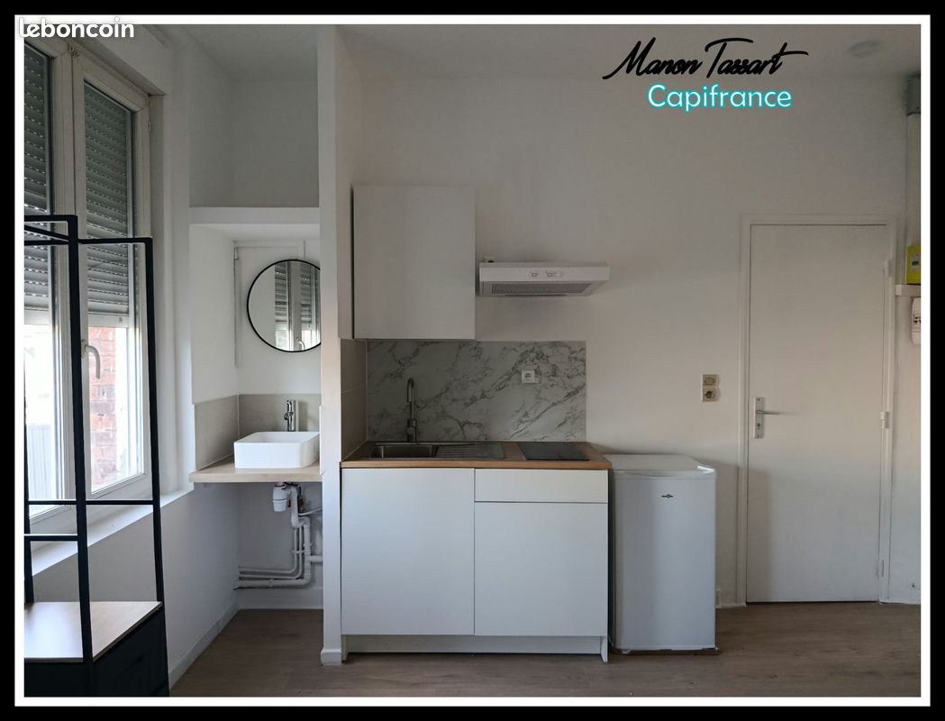 Appartement 1 pièce 16 m² · à Valenciennes · 16 m² · 385 €/mois