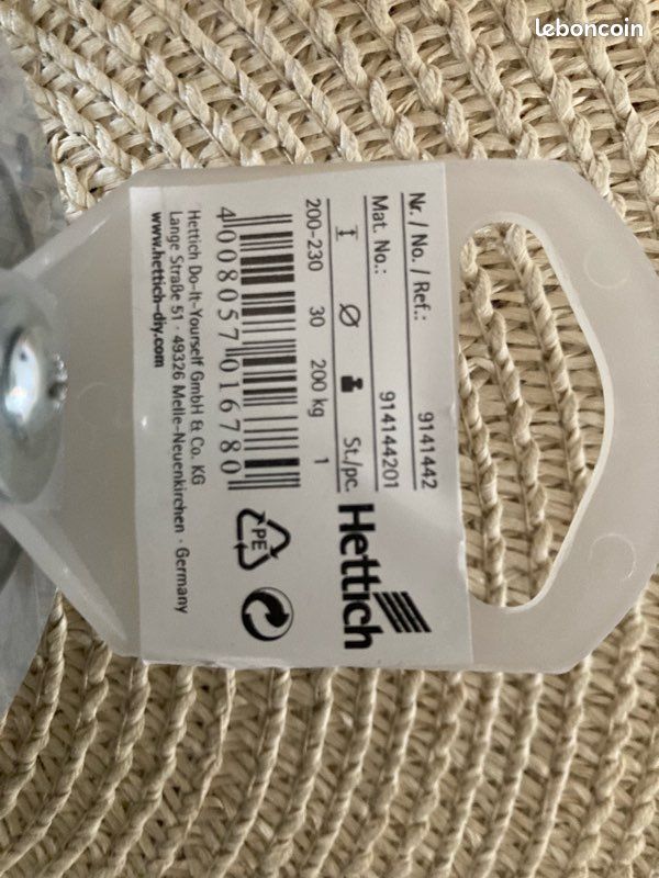 Pied de meuble Hettich ajustable (image 2)