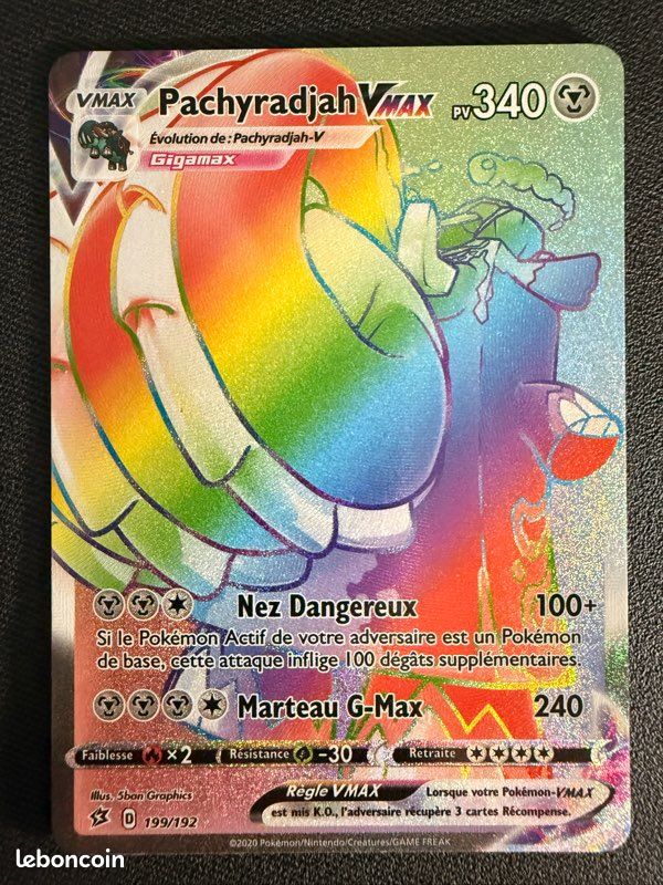 Duo cartes Full Art Pachyradjah Clash des Rebelles (image 4)