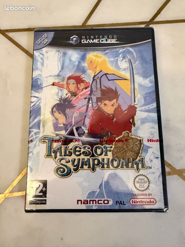 Jeu Tales Of Symphonia Sur GameCube - Occasion, état Correct, Pour Fans De RPG