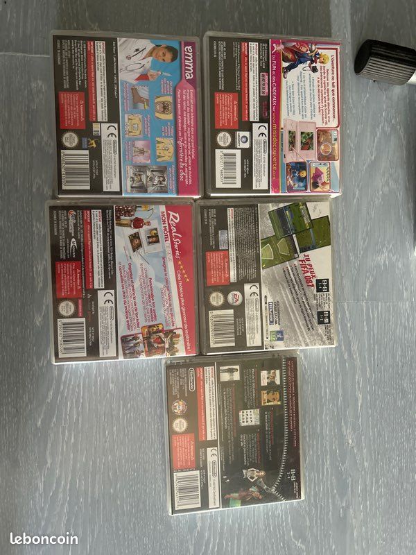 Lot de 5 Boîtes Nintendo Ds sans jeux (image 2)
