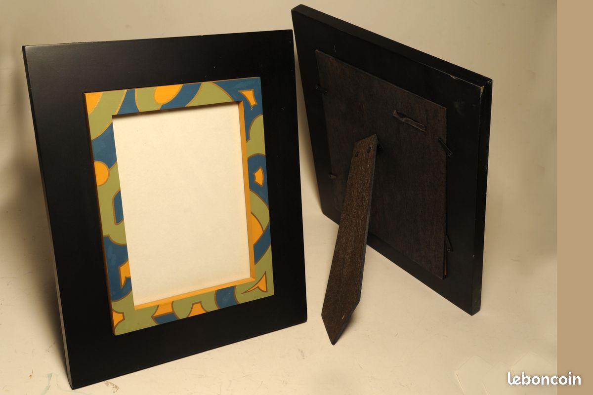 Cadres modernes design noir et pass peint (image 2)