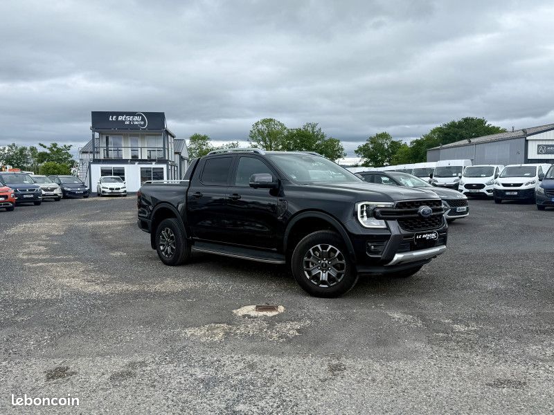 Ford RANGER 3.0 ECOBLUE V6 240CH S&S DOUBLE CABINE WILDTRAK E-4WD BVA10 / Plateau de benne c (image 2)