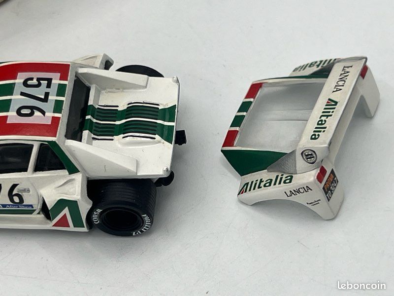 Miniature Burago 1/43 Lancia Beta Rallye Monte Carlo Blanc – Occasion Bon état