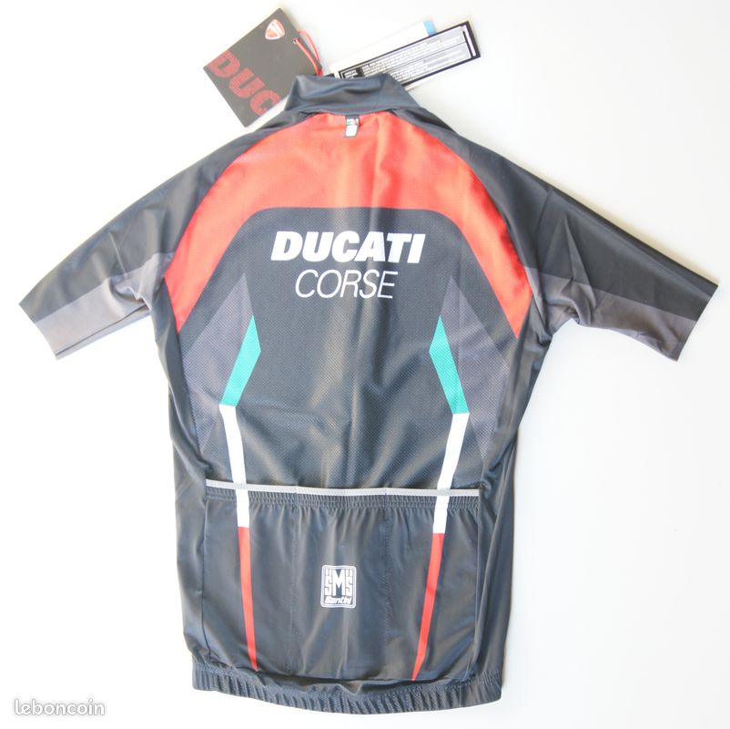 Maillot de cyclisme SANTINI DUCATI CORSE taille S Vêtements