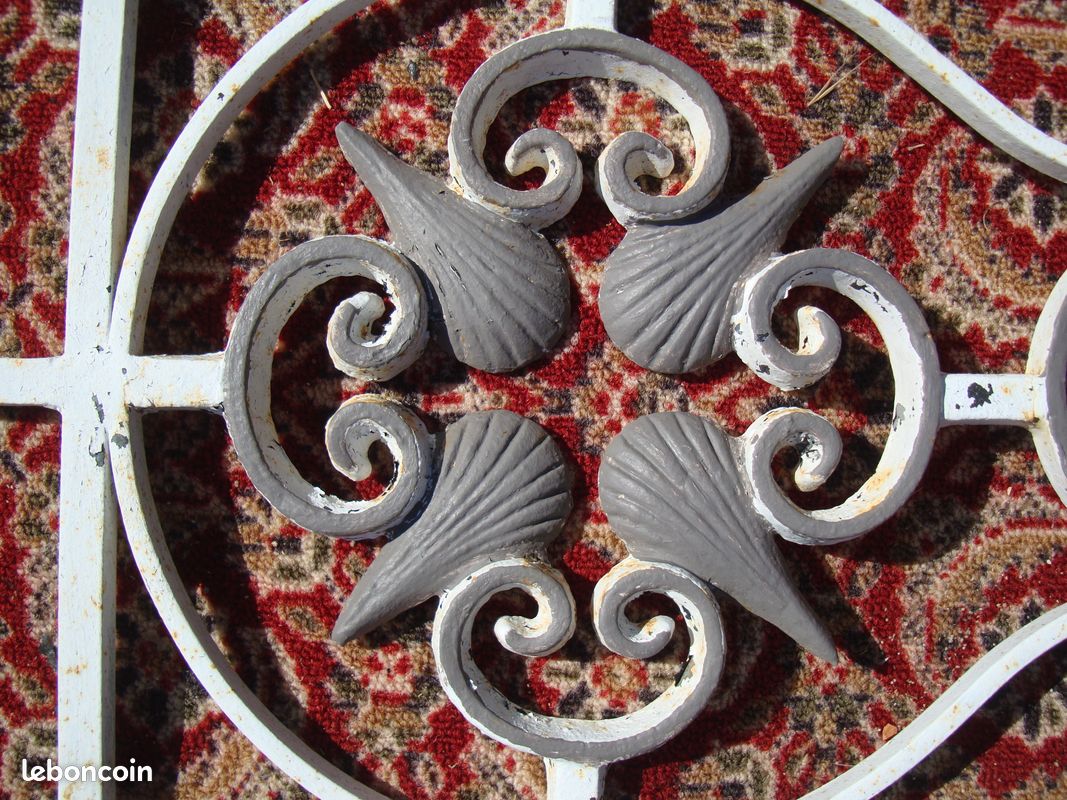 Grille décor coquillage, Garde corps Fer Forgé (image 4)