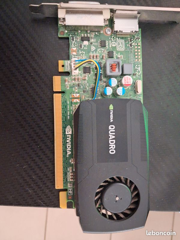 Lot de 4 cartes graphiques NVIDIA Quadro K420 2 Go (image 1)