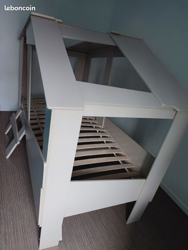 Lit cabane enfant 90/200 (image 2)