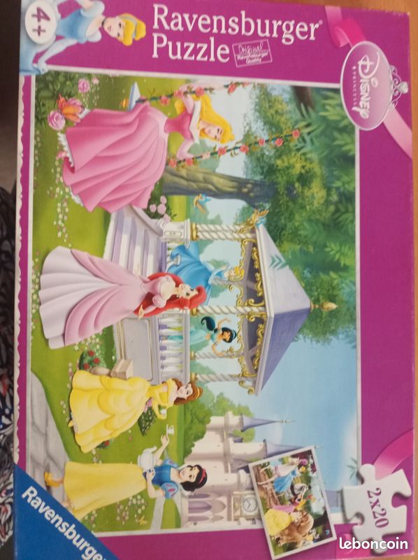 2 puzzles princesses de Disney (image 1)