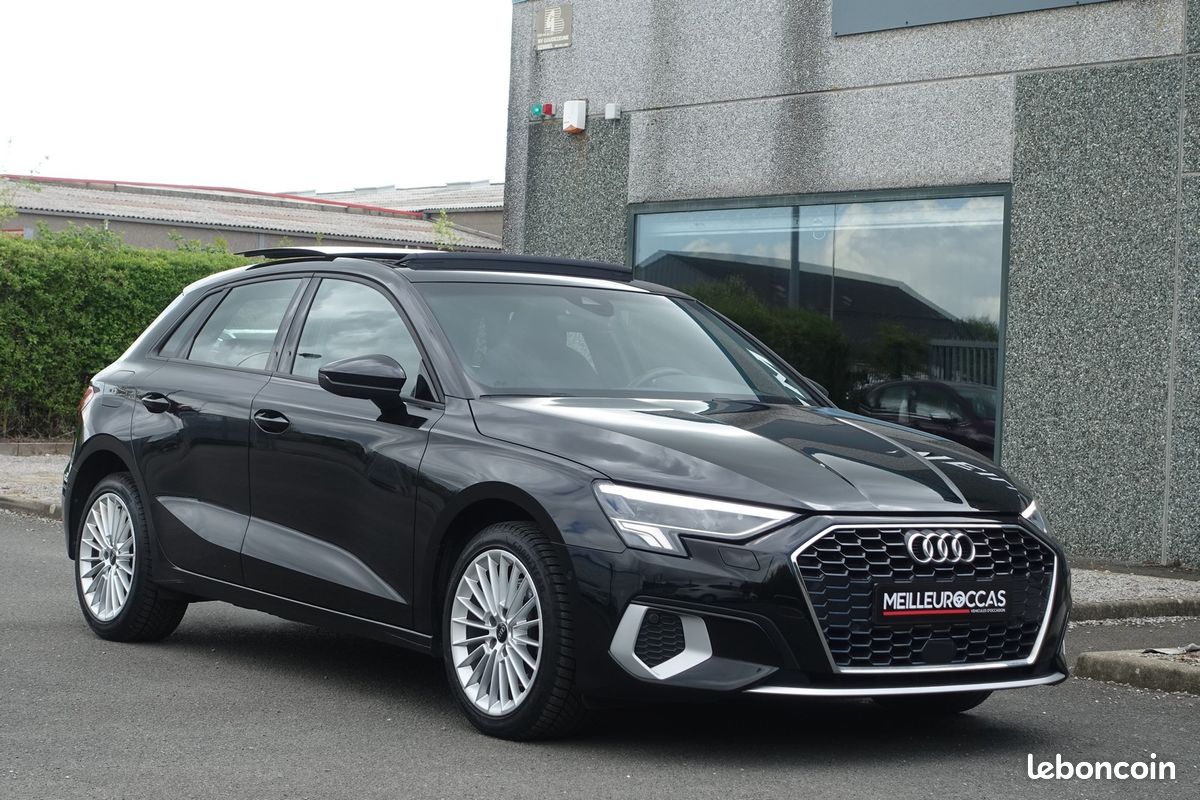 A3 Sportback 40 Tfsi e S-Tronic 204ch Hybride Rechargeable Virtual cockpit/Toit ouvrant/Sièges sport Chauffant/Grd Gps europe/Caméra/Full LED/Carplay/1*Main/Garantie 12 mois (image 3)