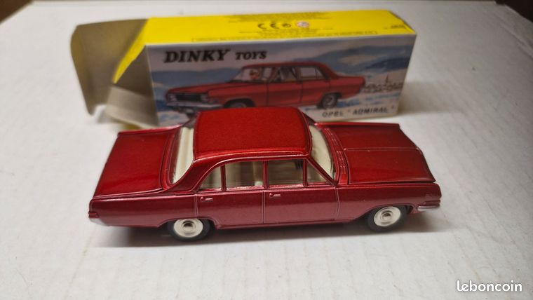 Dinky Toys 513 Opel Admiral - Échelle 1/43 - Fabrication Française Meccano - Occasion