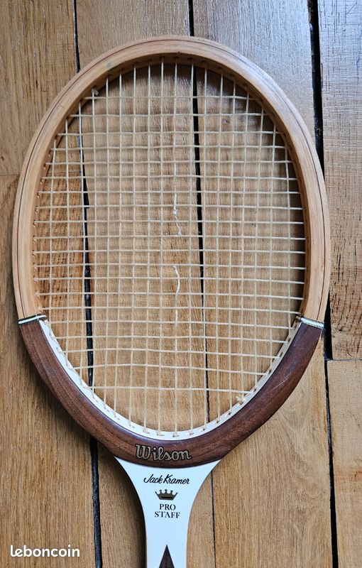 Raquette De Tennis Wilson Jack Kramer Pro Staff – Vintage Belgique – Occasion