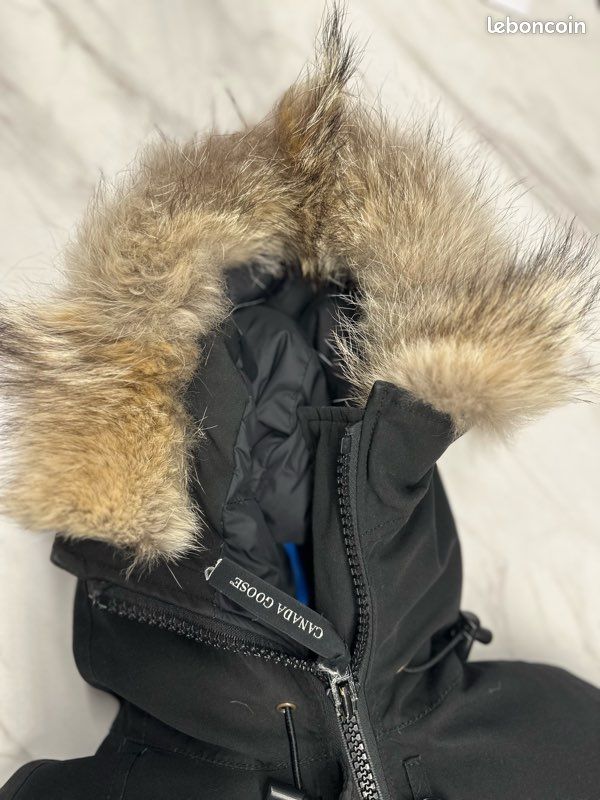 Canada Goose 7950L R Manteau d'hiver noir Taille L/G Vêtements