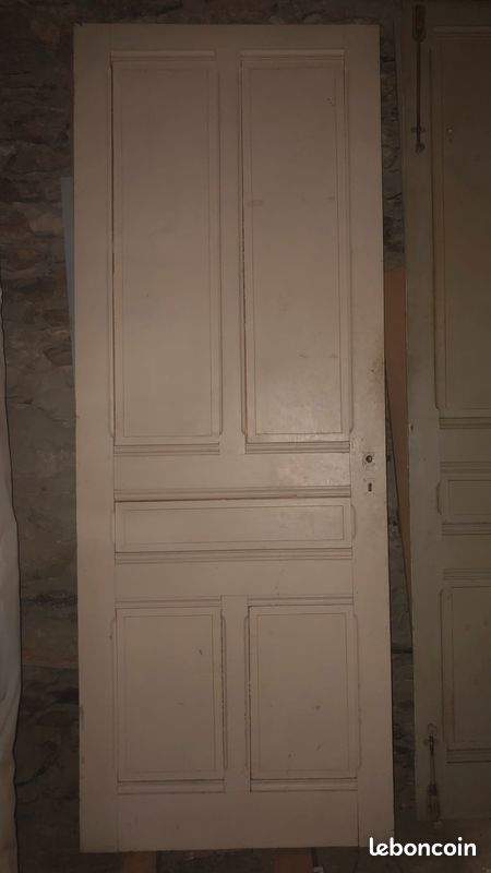 Lot portes bois anciennes (image 4)