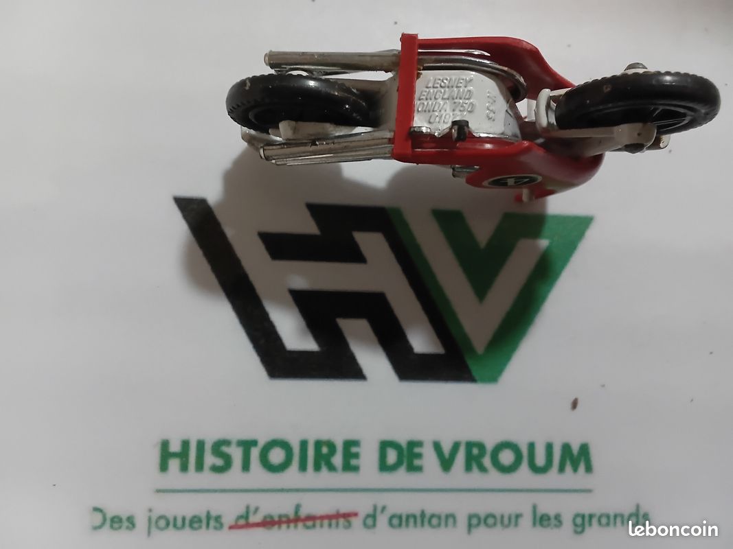 Matchbox Lesney N°33 Honda 750 Racing 1977 Made in England 1/34 - restauration (image 5)