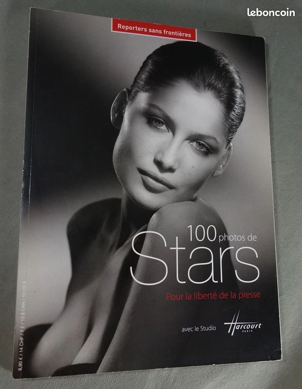 100 photos de stars avec le studio Harcourt Laetitia Casta cover (image 1)