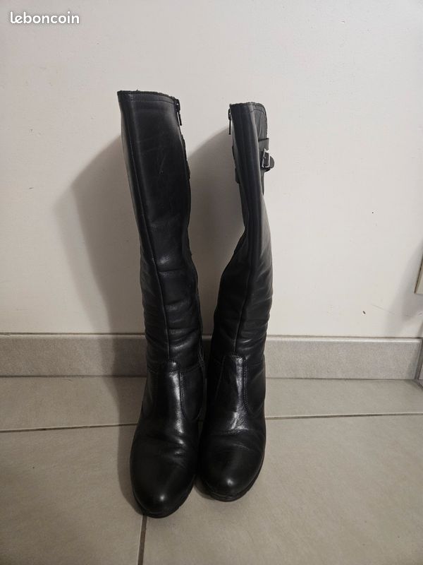 Botte à talon noire (image 2)