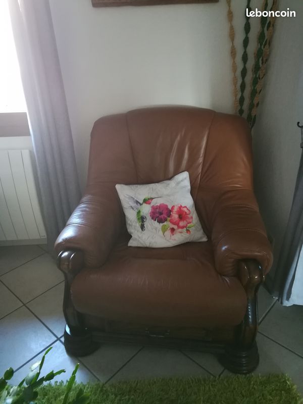 Salon cuir complet (image 2)