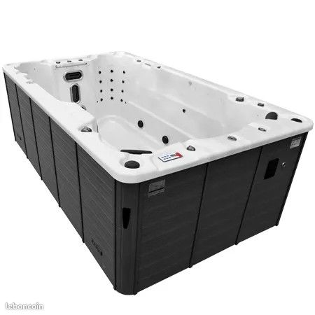 Spa de nage SMB 3900 – 4 places – 39 jets – Neuf (image 1)