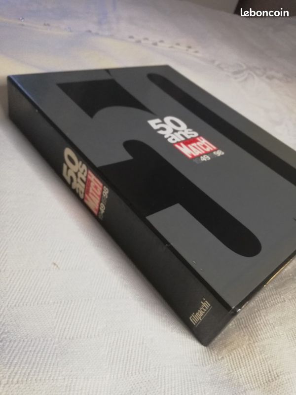 Livres "Les 50 ans de Paris-Match", 1998, en très bon état (image 2)