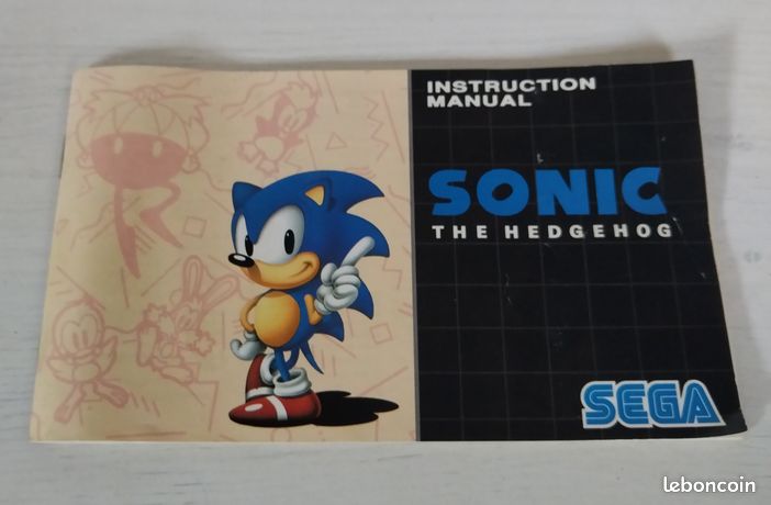 Jeu Sonic The Hedgehog – SEGA Mega Drive – Version PAL – Complet – Très bon état - Jeux vidéo