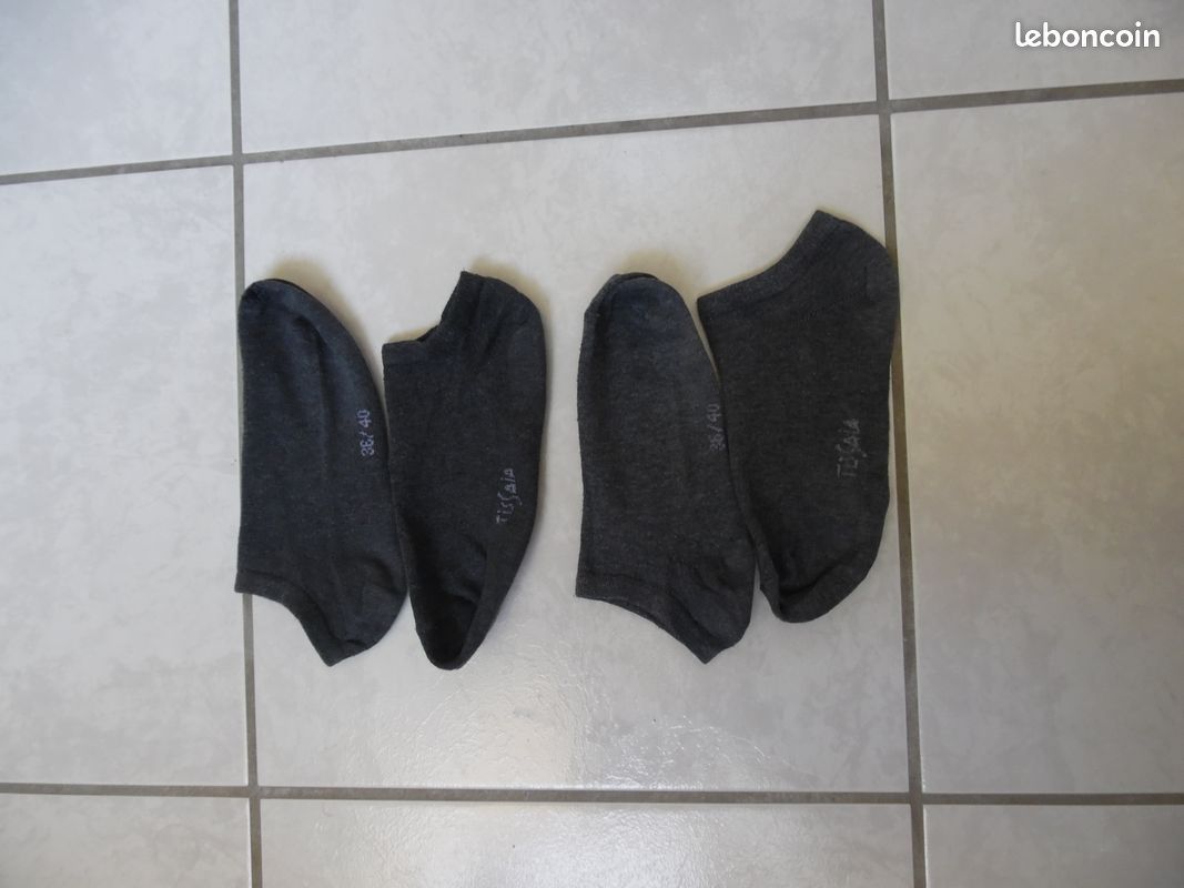 Lot de 2 paires de chaussettes garçons 36/40 (image 1)
