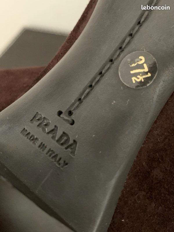 Escarpins PRADA (Pointure 37,5 / Made in Italy) (image 8)