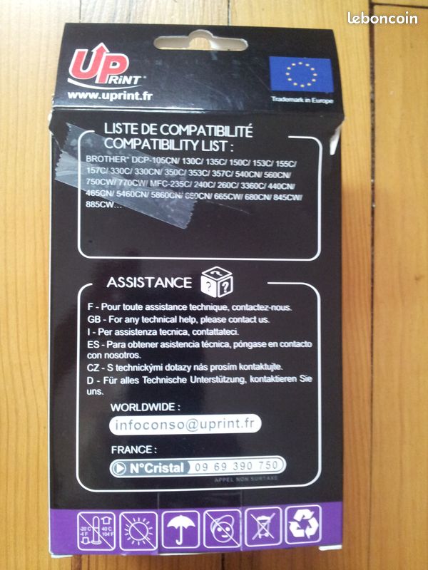Cartouches encre compatibles Brother LC970/1000 (image 2)