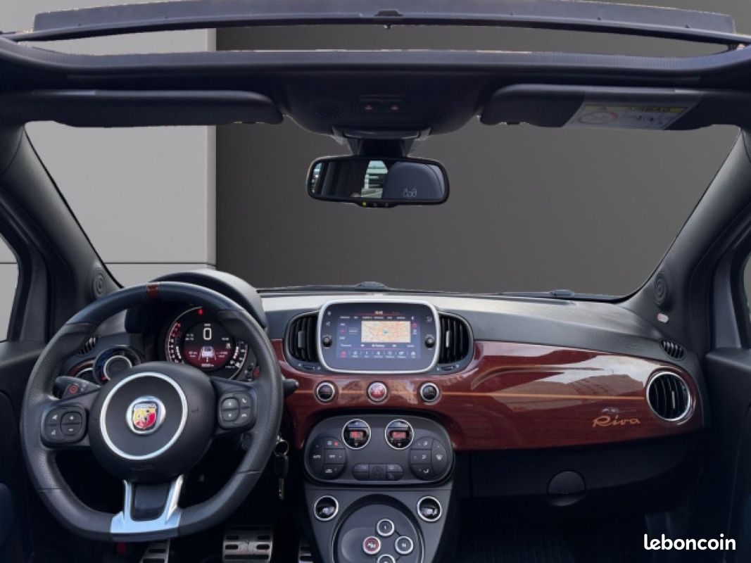 ABARTH 695C 1.4 Turbo 16V T-Jet 180 ch BVA5 Rivale beats radar de recul CarPlay (image 2)