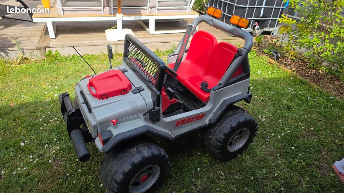 4X4 Electrique Peg Pérego Gaucho
Batterie 12 V rechargeable (image 2)