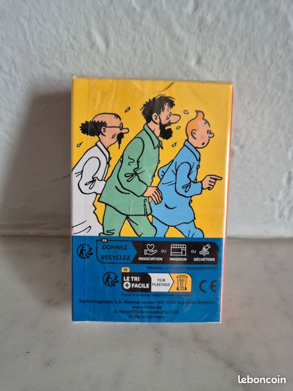 JEU DE CARTE TINTIN FAMILLE NEUF SCELLE ! (Neu und originalverpackt) in