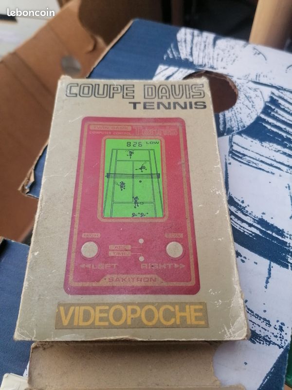Jeu electronique sakitron tennis 1980 (image 1)