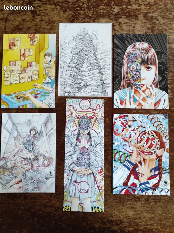 Lot 2/7 Shintaro Kago - 6 ex-libris (image 1)