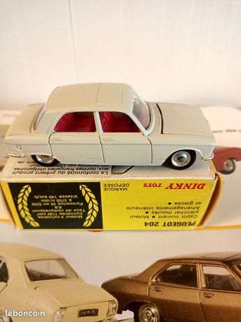 Peugeot 204 Meccano 1/43 - Miniature Dinky Toys Neuve