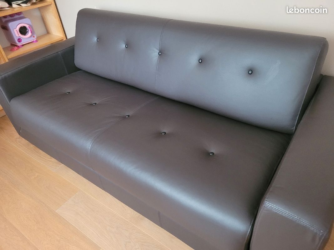 Canapé en cuir Boconcept (image 4)