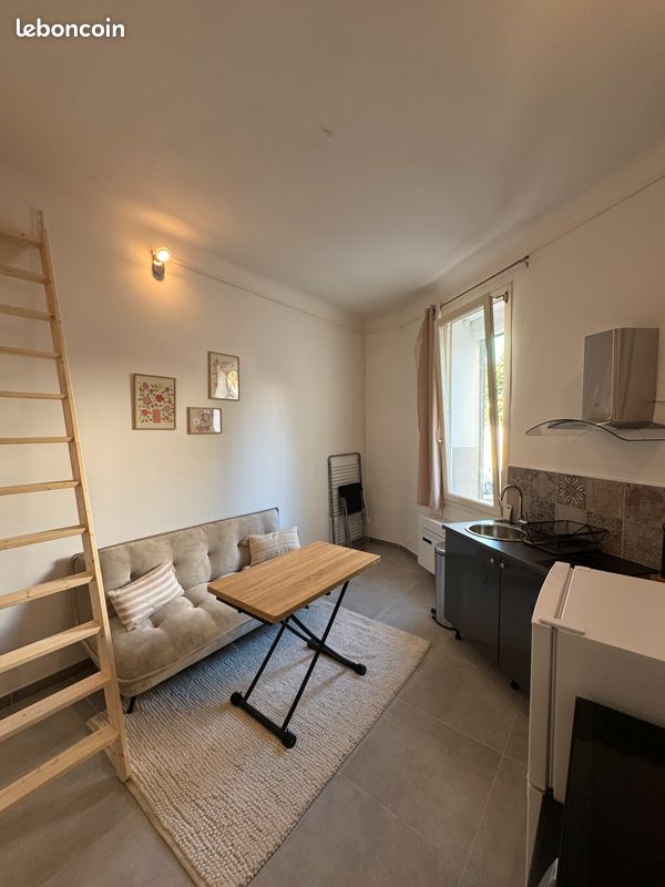 Appartement 1 pièce 17 m² · à Marseille · 17 m² · 660 €/mois