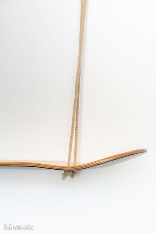 Etagère design murale skate en bois (image 4)