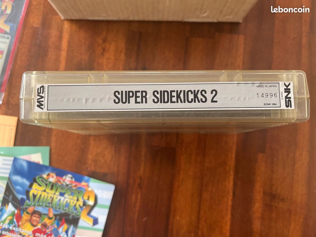 SUPER SIDEKICKS 2 Neo Geo MVS – Cartouche Japonaise, Envoi Rapide