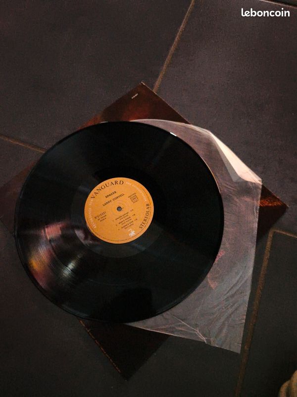 Vinyl 33 tours Larry coryell "spaces" (image 4)