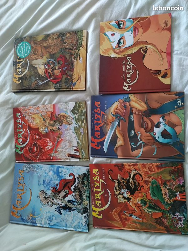 Marlysa bande dessiné tome 1 a 5 (image 1)