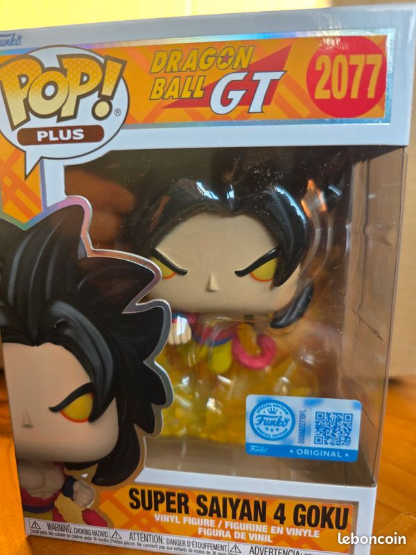 Funko pop 2077 Super SAIYAN Goku Dragon ball GT Collection